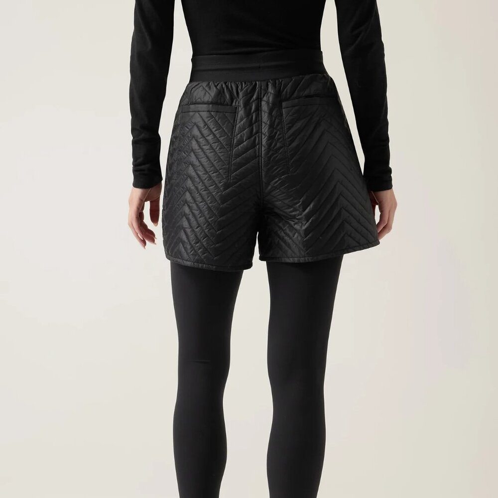 Athleta Apres Ski Short size 4 Black - Picture 2 of 4